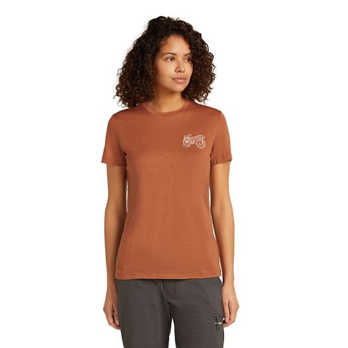 Icebreaker W Merino 150 Tech Lite SS Tee Adventure Ride